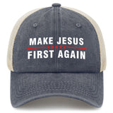 Make Jesus First Again Trucker Hat