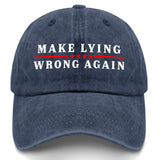 Make Lying Wrong Again Hat