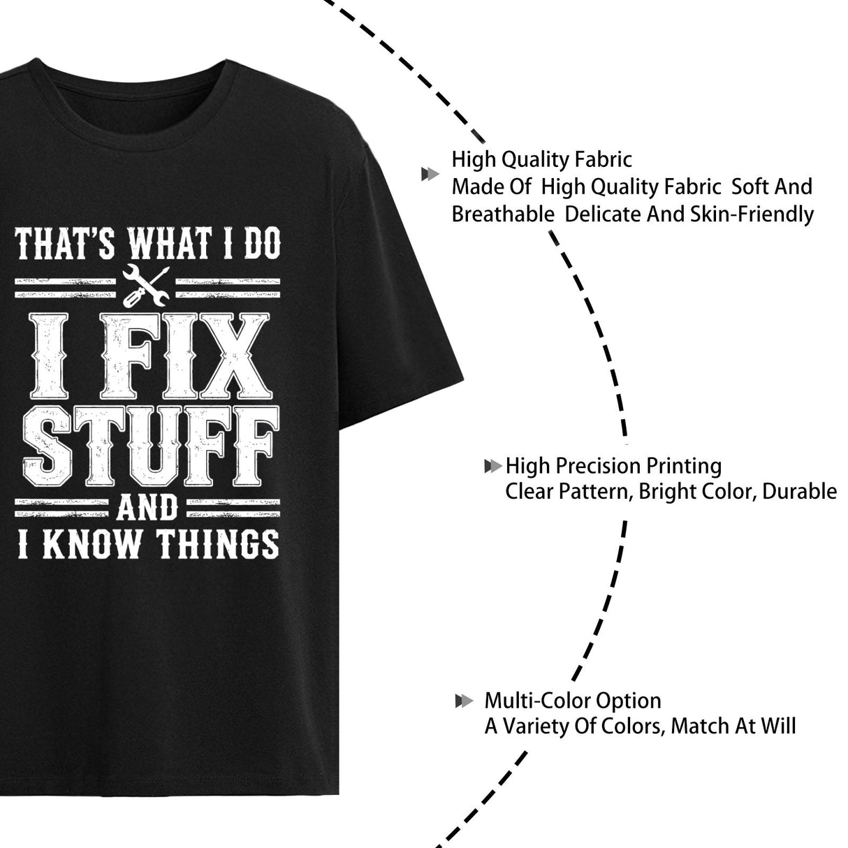 That's What I Do I Fix Stuff And I Know Things Shirt