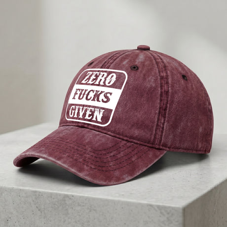 Zero Fucks Given Hat
