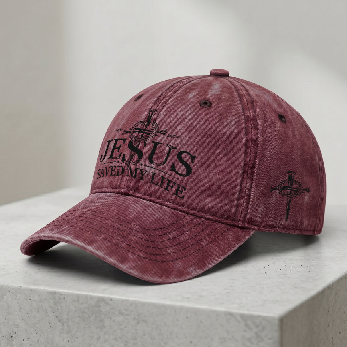 Jesus Saved My Life Hat