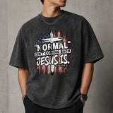 Normal Isn’t Coming Back Jesus Is Christian Graphic T-Shirt