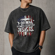 Normal Isn’t Coming Back Jesus Is Christian Graphic T-Shirt