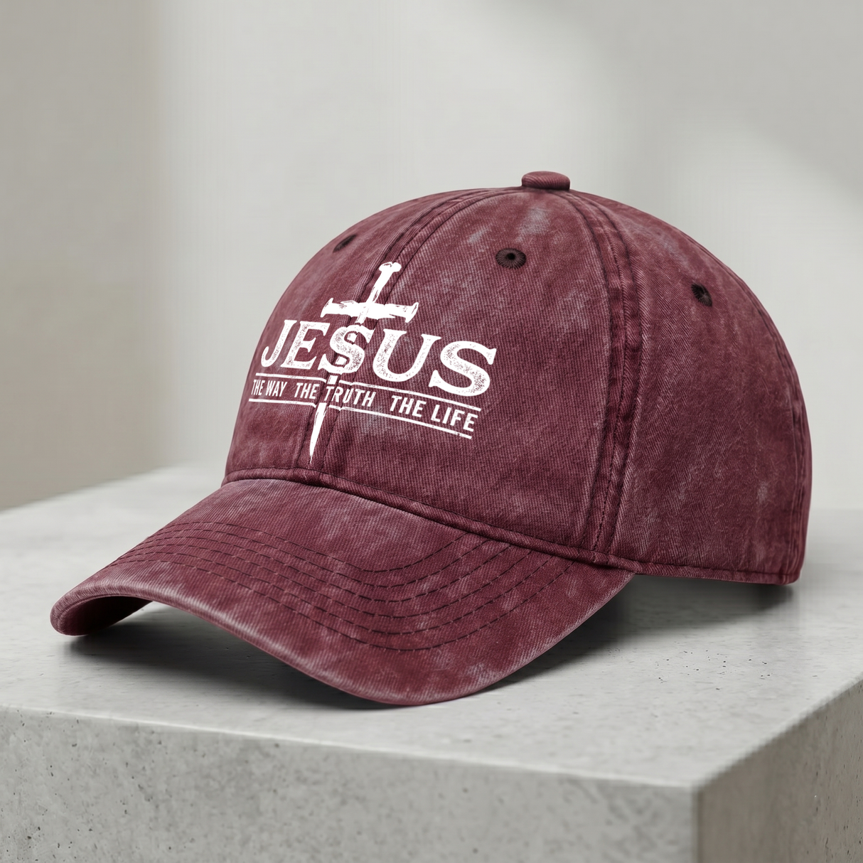 Jesus The Way The Truth The Life Christian Hat