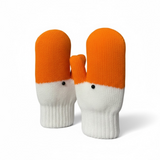 Winter Goose Mittens for Adults Soft Plush Lined Gloves with Decorative Buttons Birthday Gifts for Wife Girls Friend