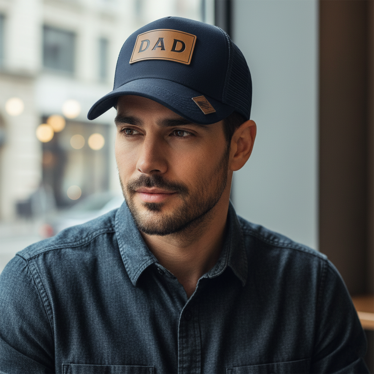 Dad Patch Trucker Hat for Men