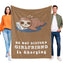 Funny Girlfriend Gifts Girlfriend is Charging Sloth Blanket