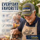 World's Best Pawpaw Embroidered Trucker Hat – Grandpa Birthday Gift