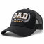 Dad The Legend 3D Embroidered Trucker Hat - Gray/Black