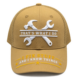 I Fix Stuff Funny Dad Hat,Gifts for Men Who Have Everything,Fathers Day Birthday Gift for Dad OR Husband