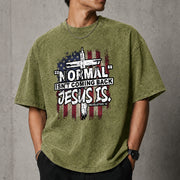 Normal Isn’t Coming Back Jesus Is Christian Graphic T-Shirt