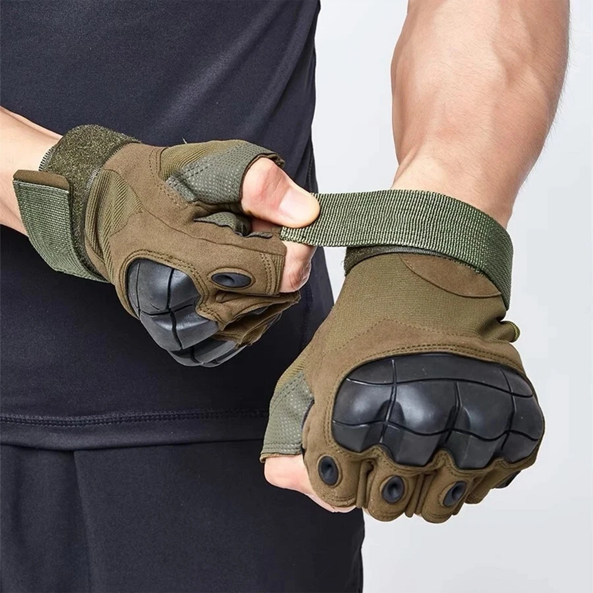Tactical Fingerless Gloves
