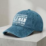 Never Underestimate an Old Man With a DD-214 Hat