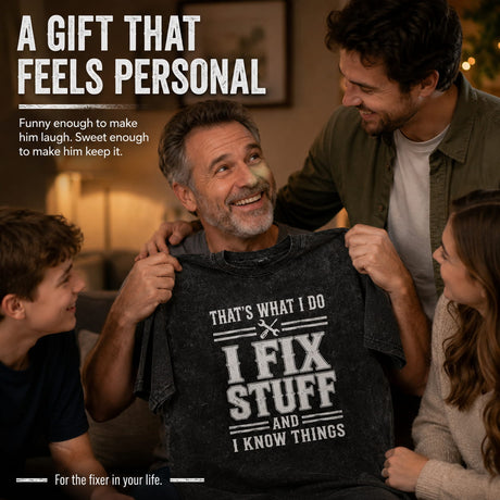 That's What I Do I Fix Stuff And I Know Things T-Shirt