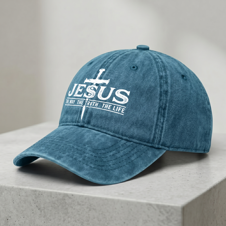 Jesus The Way The Truth The Life Christian Hat