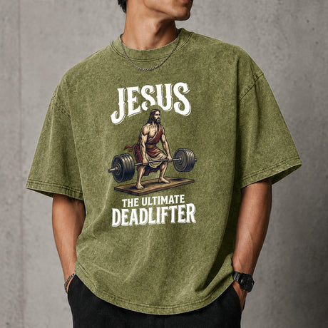 Jesus The Ultimate Deadlifter Shirt