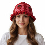 Strawberry Crochet hat Gifts for Her Wife from Husband Birthday
