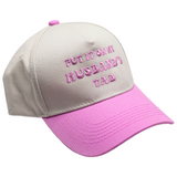Funny Women's Embroidered Hat – Put It On My Husband's Tab Cap, Vacation Baseball Hat for Wife Pink