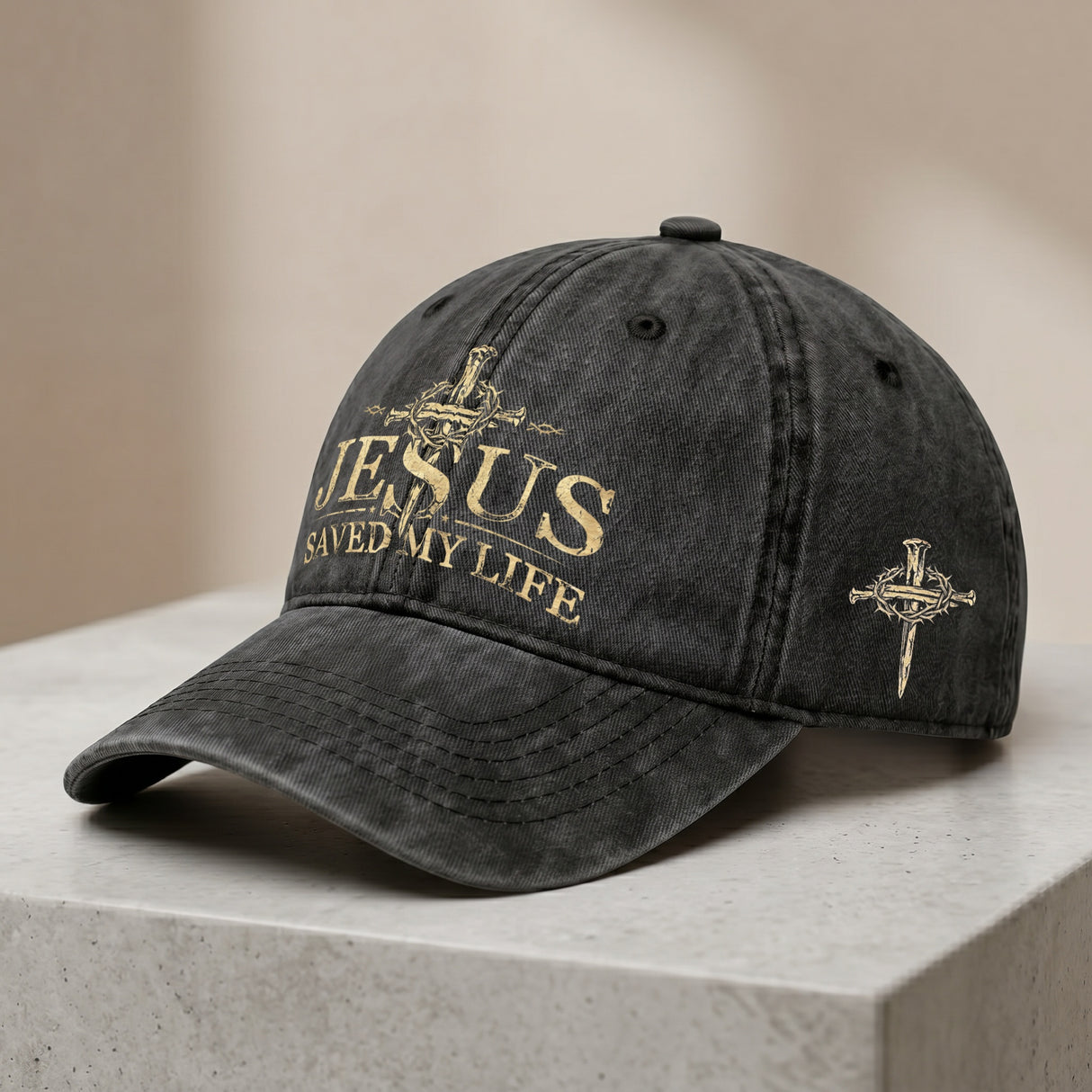 Jesus Saved My Life Hat