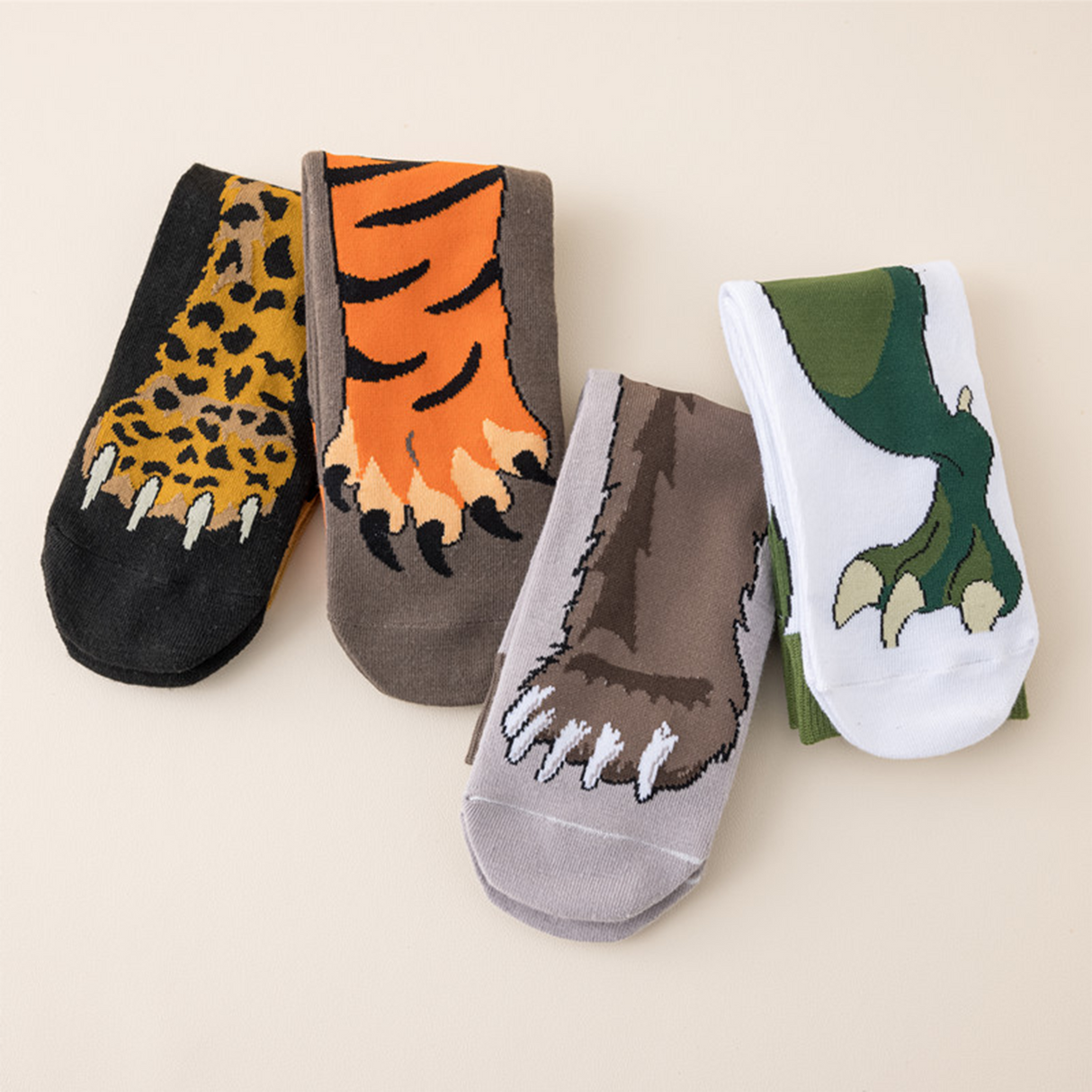 Animal Paw Socks - Funny 3D Animal Socks Crazy Bear Paw Socks Novelty Socks Gag Gift