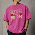 Never Underestimate an Old Man With a DD-214 Shirt