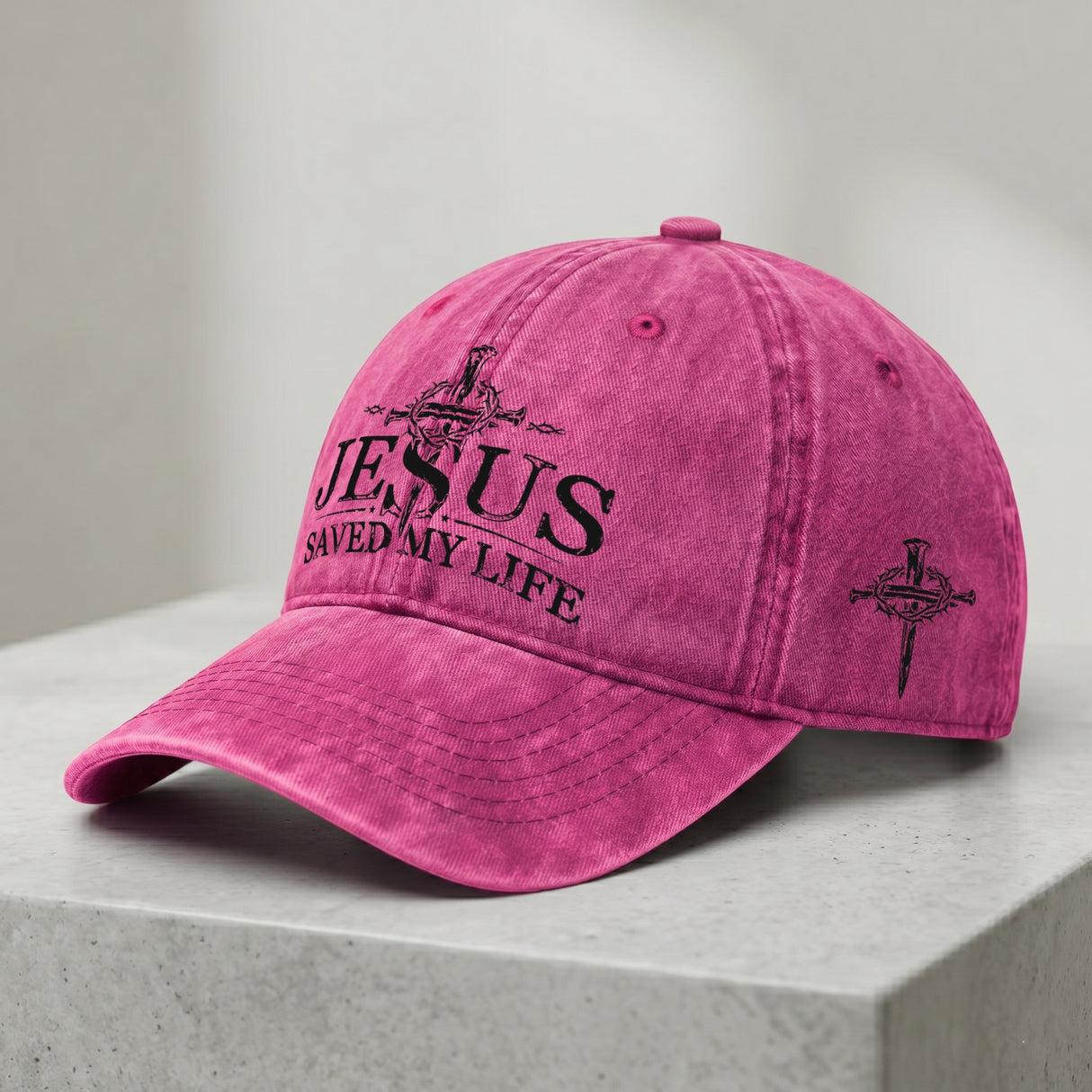 Jesus Saved My Life Hat