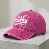 May Contain Alcohol Hat