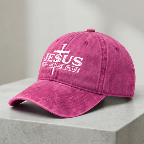 Jesus The Way The Truth The Life Christian Hat