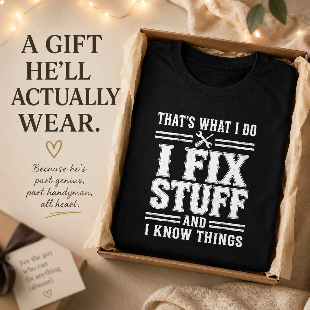 That's What I Do I Fix Stuff And I Know Things Shirt