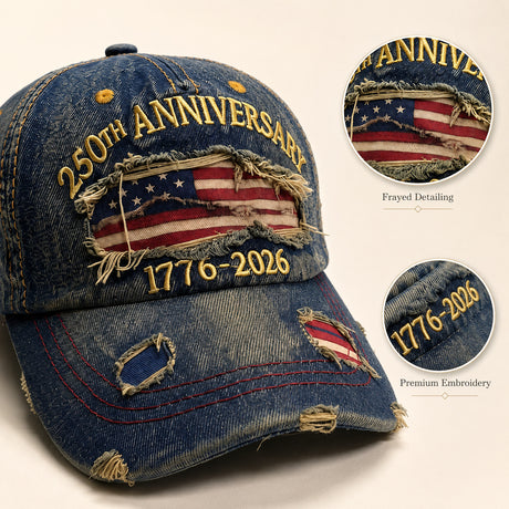 America 250th Anniversary Hat