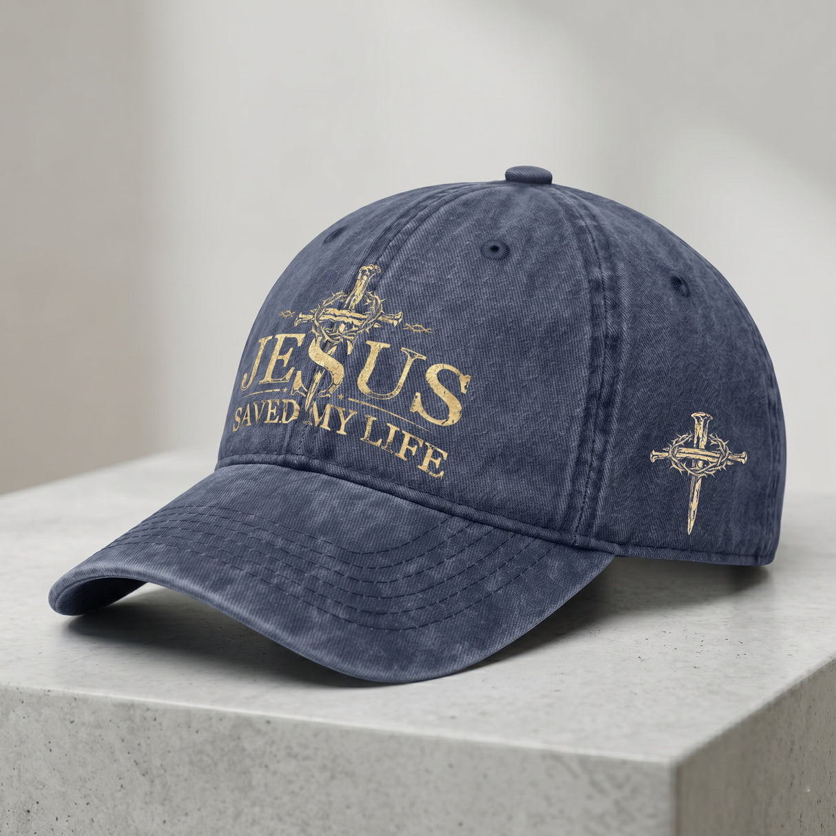 Jesus Saved My Life Hat