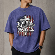 Normal Isn’t Coming Back Jesus Is Christian Graphic T-Shirt
