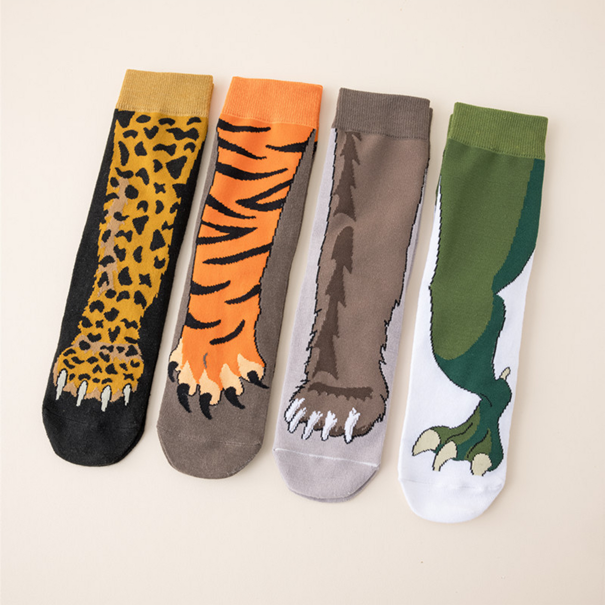 Animal Paw Socks - Funny 3D Animal Socks Crazy Bear Paw Socks Novelty Socks Gag Gift