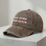 Make Lying Wrong Again Hat
