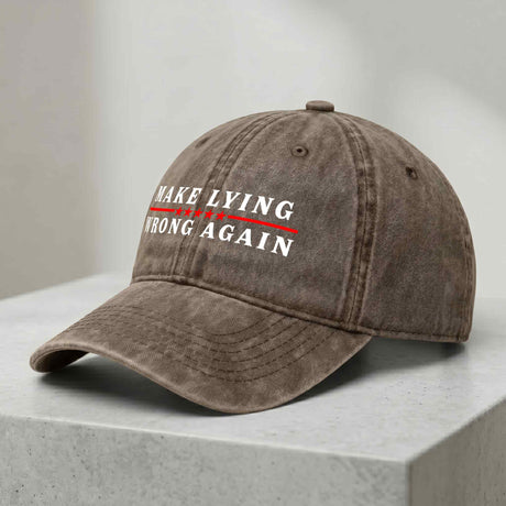 Make Lying Wrong Again Hat