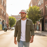 Adjustable Cotton Dad Hat with 'Put It On My Dad’s Tab' Embroidery