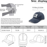 Funny Golf Dad Hat for Men and Women - Navy Blue