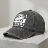 Zero Fucks Given Hat