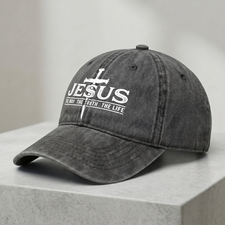 Jesus The Way The Truth The Life Christian Hat