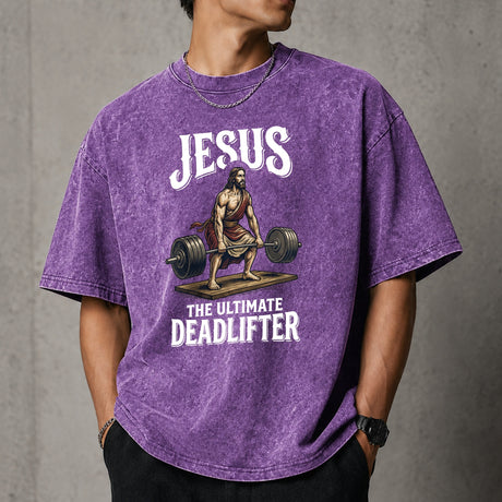 Jesus The Ultimate Deadlifter Shirt