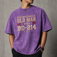 Never Underestimate an Old Man With a DD-214 Shirt