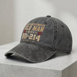 Never Underestimate an Old Man With a DD-214 Hat