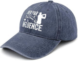 Funny Golf Dad Hat for Men and Women - Navy Blue