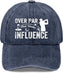 Funny Golf Dad Hat for Men and Women - Navy Blue