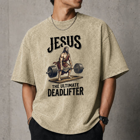 Jesus The Ultimate Deadlifter Shirt