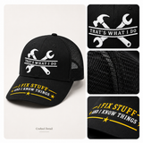 I Fix Stuff Funny Dad Hat,Gifts for Men Who Have Everything,Fathers Day Birthday Gift for Dad OR Husband