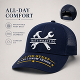 I Fix Stuff Funny Dad Hat,Gifts for Men Who Have Everything,Fathers Day Birthday Gift for Dad OR Husband