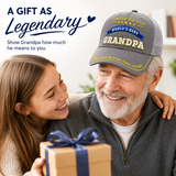 World's Best Grandpa Embroidered Trucker Hat – Grandpa Birthday Gift