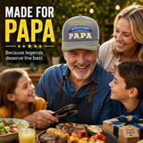 World's Best Papa Embroidered Trucker Hat – Grandpa Gift