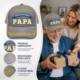 World's Best Papa Embroidered Trucker Hat – Grandpa Gift